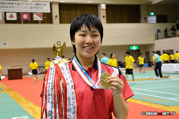 インターハイ15 山口茜が3連覇 渡辺勇大 志田千陽 小田菜摘ペアが2冠 Smash And Net Tv バドミントン情報 動画 Smash And Net Tv インターハイ15 山口茜が3連覇 渡辺勇大 志田千陽 小田菜摘ペアが2冠 Smash And Net Tv バドミントン情報 動画 Smash And Net Tv