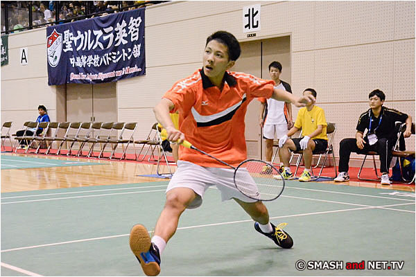 第34回 Jocジュニアオリンピックカップ 渡邉航貴が男子単でｖ Smash And Net Tv バドミントン情報 動画 Smash And Net Tv