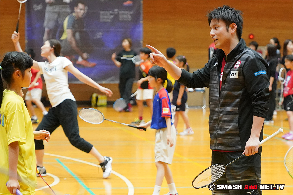 早川賢一 講習会 が三重県津市で開催 Smash And Net Tv バドミントン情報 動画 Smash And Net Tv
